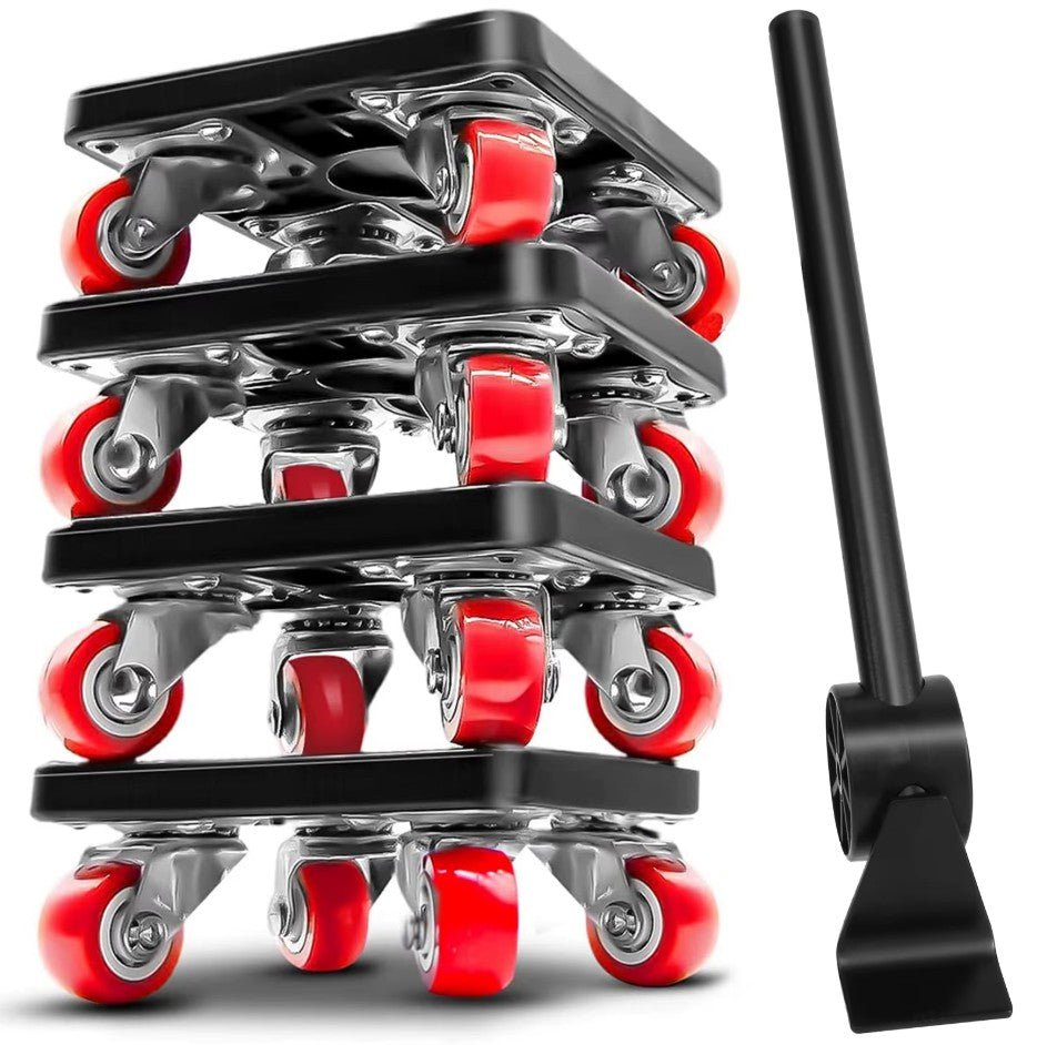 HomeStuffUtopia™ Furniture 360° Roller Set with Lifter Tool
