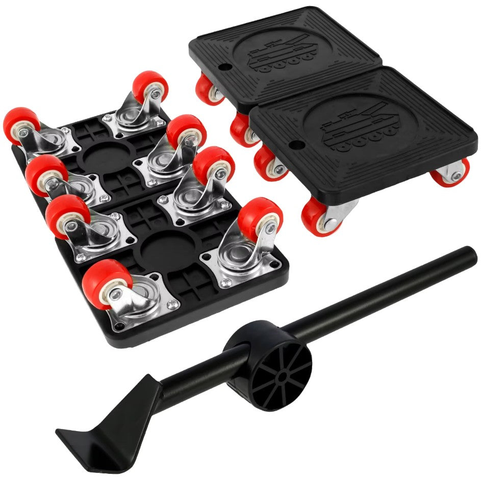 HomeStuffUtopia™ Furniture 360° Roller Set with Lifter Tool